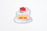 LAZI SOOZ Strawberry Cake Sticker