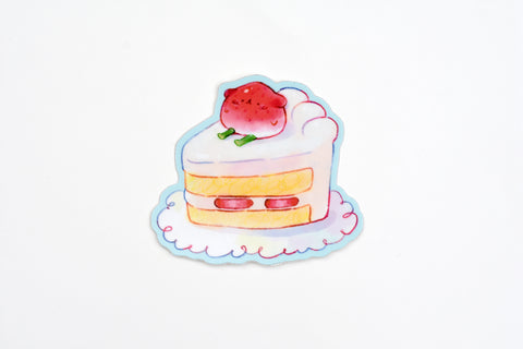 LAZI SOOZ Strawberry Cake Sticker