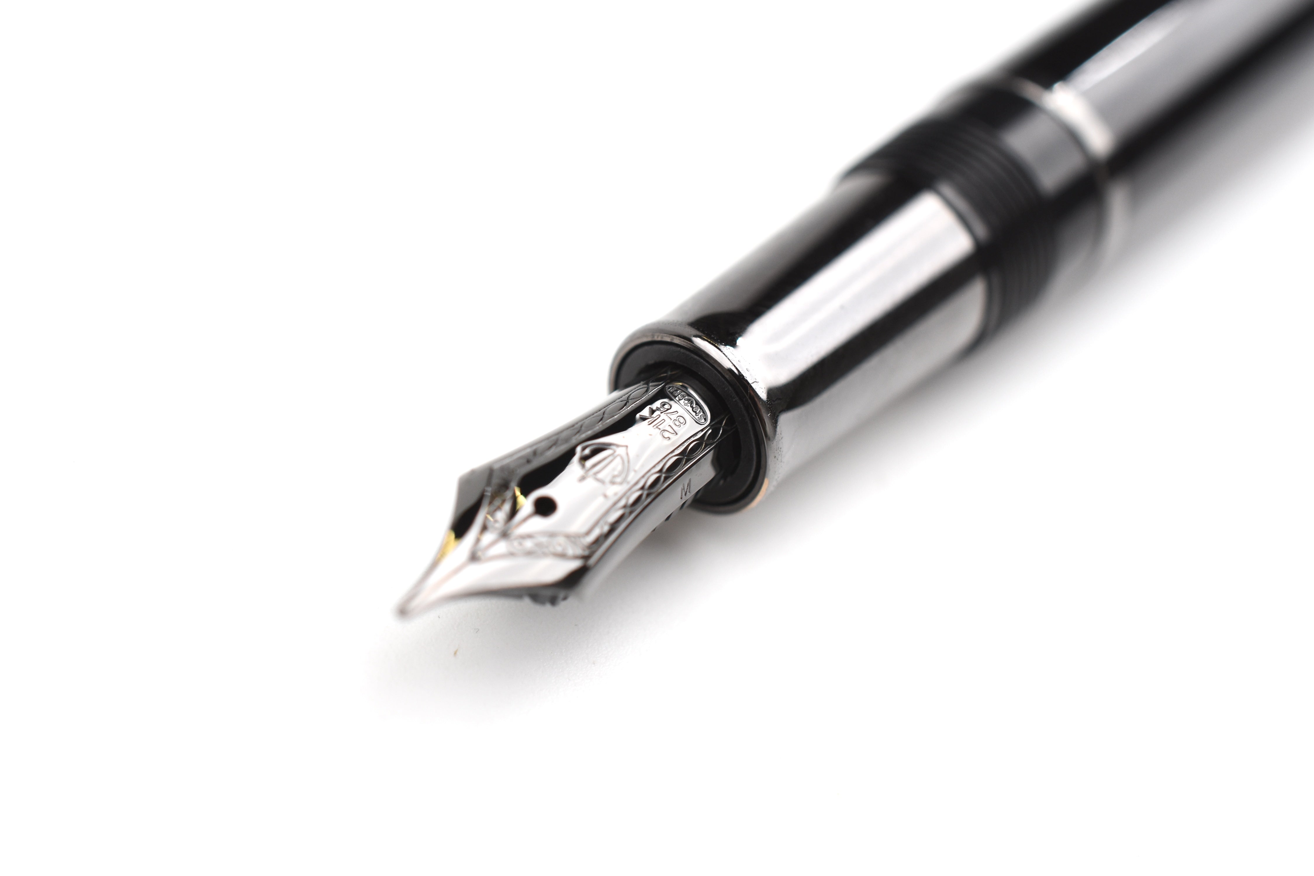 Sailor CYLINT Fountain Pen - Black Stainless Steel