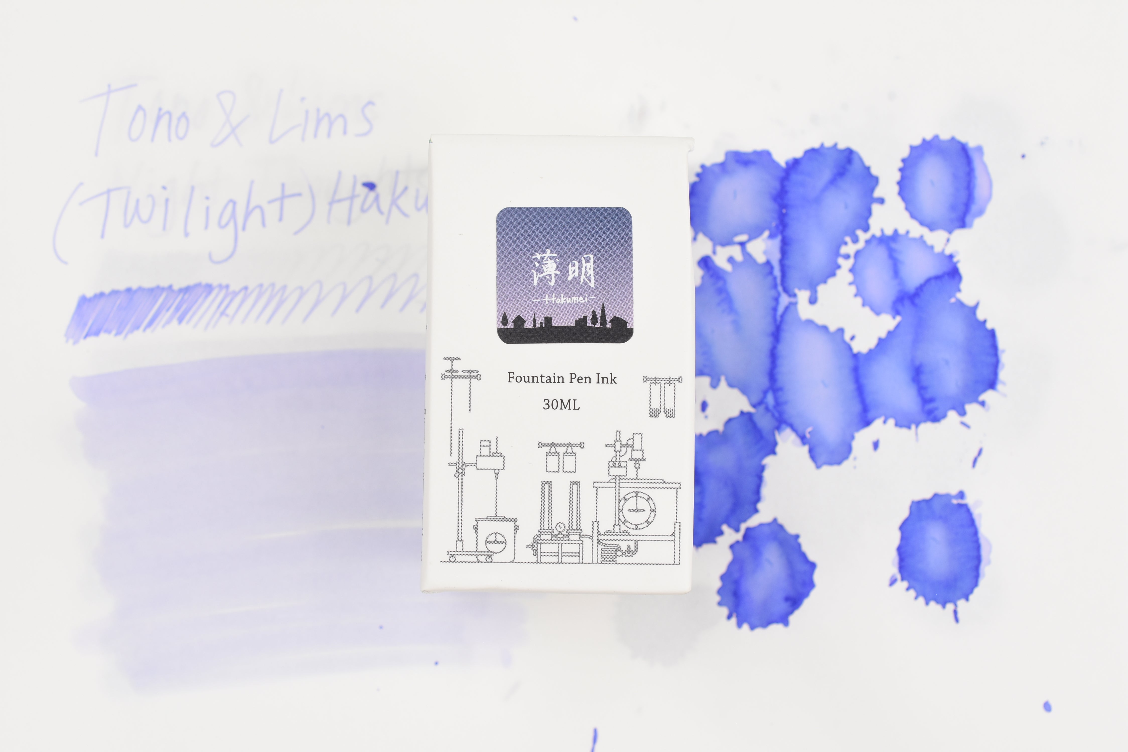 Tono & Lims Ink Bottle - Friendship - 薄明 (Twilight) - Hakumei - 30ml