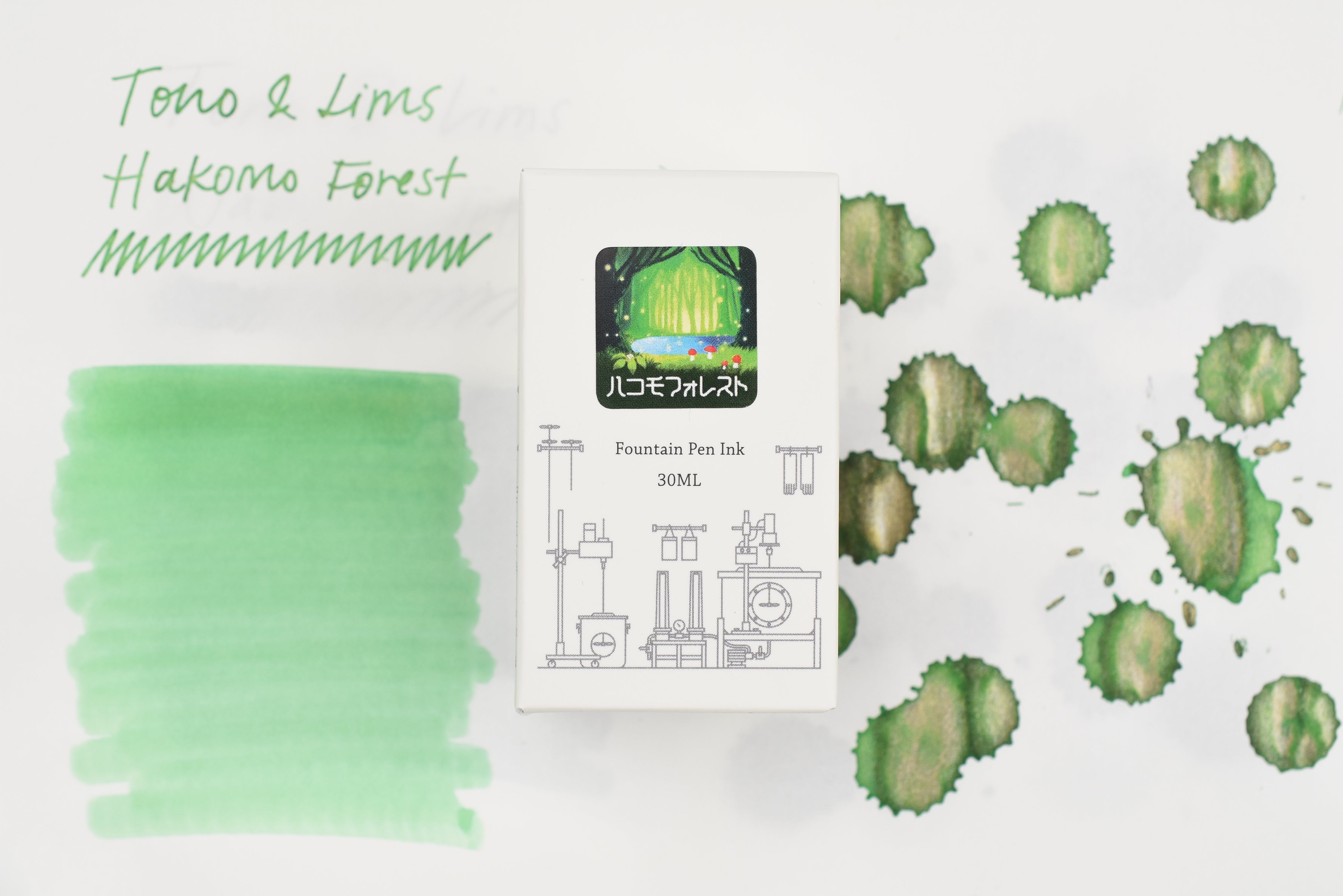 Tono & Lims Ink Bottle - Friendship - ハコモフォレスト (Hakomo Forest) - 30ml