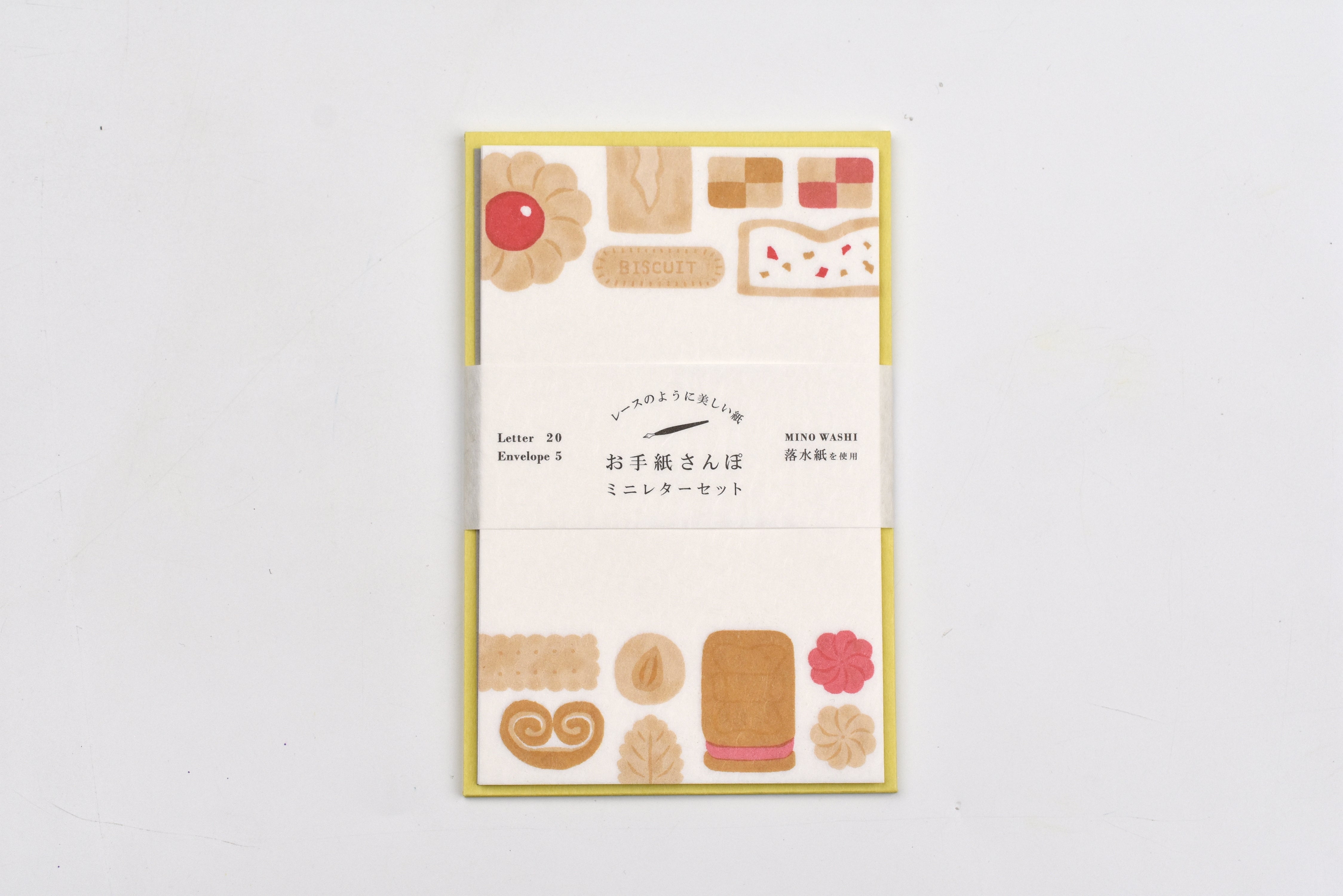 Furukawa Paper - Walking Series - Baked Confectionery Letter Set