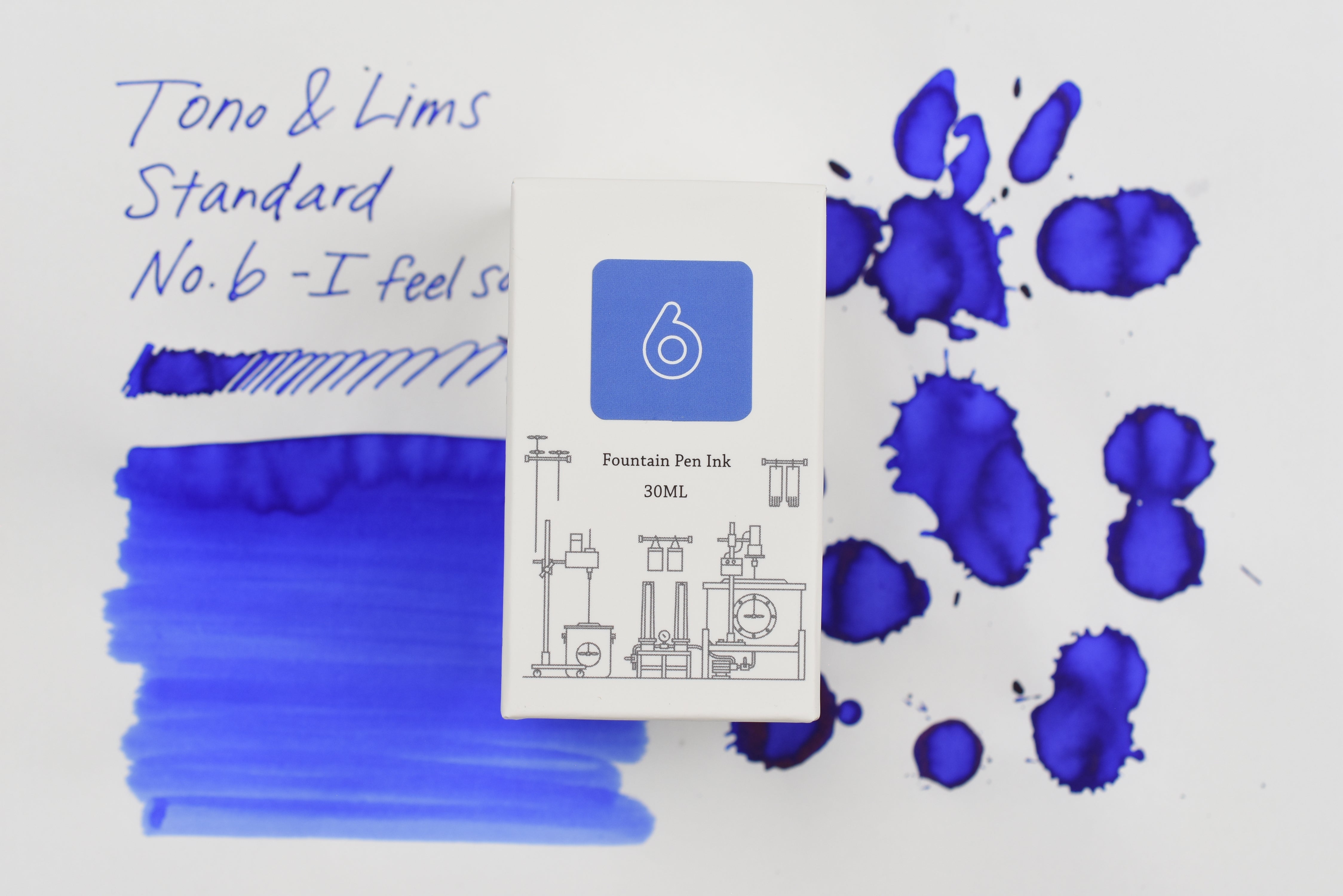 Tono & Lims Ink Bottle - Standard - No. 6 - I feel so refreshed! - 30ml