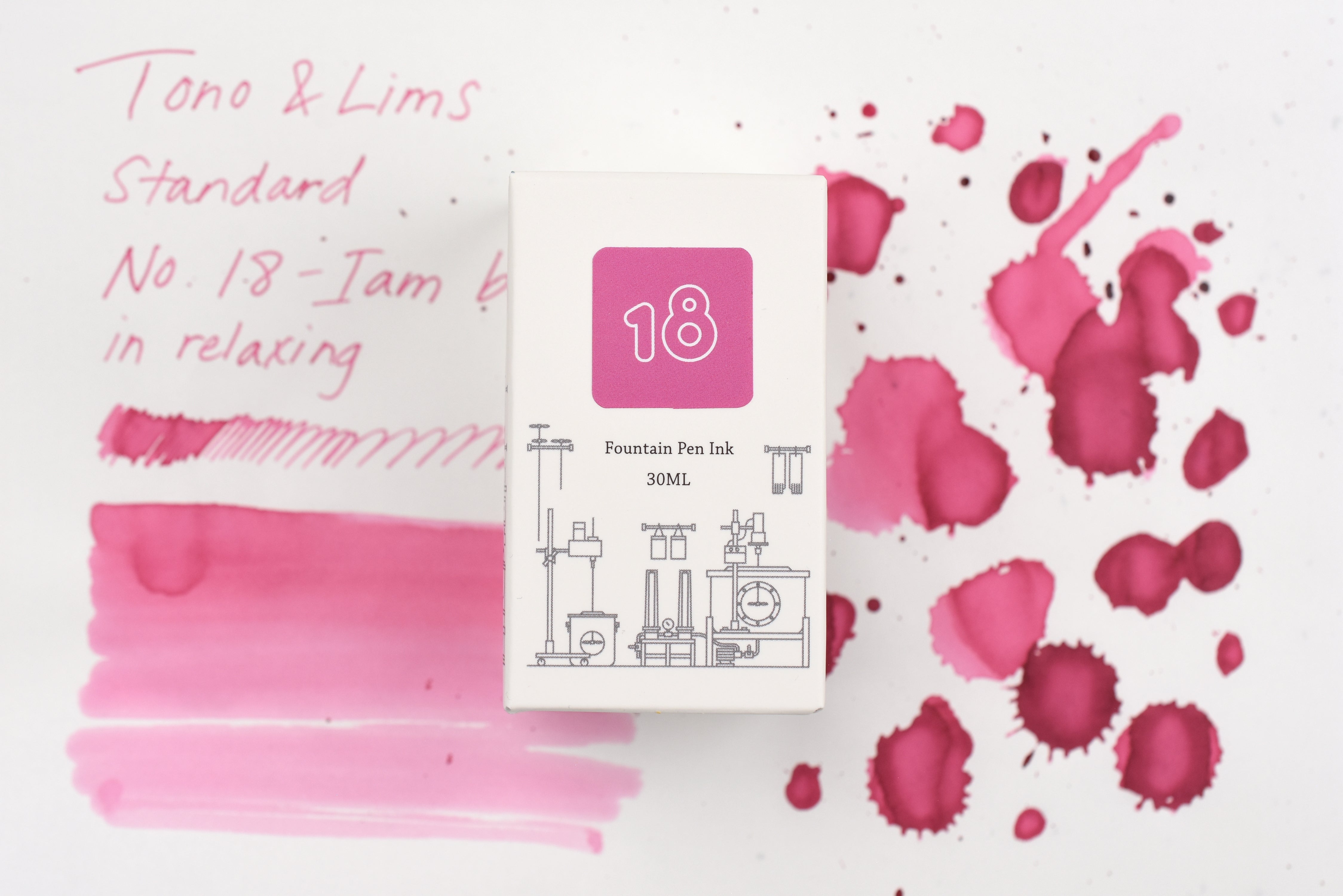 Tono & Lims Ink Bottle - Standard - No. 18 - I am busy in relaxing - 30ml