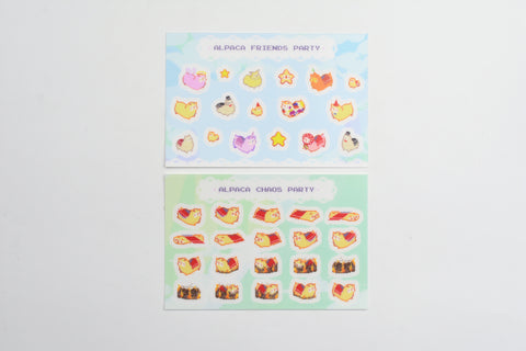 LAZI SOOZ Alpaca Party Sticker Sheets