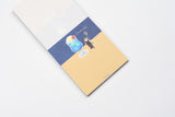 Furukawa Paper Cafe Moon Memo Pad - Cream Soda