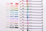 Sun-Star Ninipie Deco Dual Tip Pen - 6 Color Set