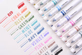 Sun-Star Ninipie Deco Dual Tip Pen - 6 Color Set