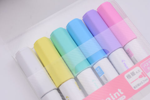 Pilot Juice Paint Marker - Pastel Color - Extra Fine - Set of 6