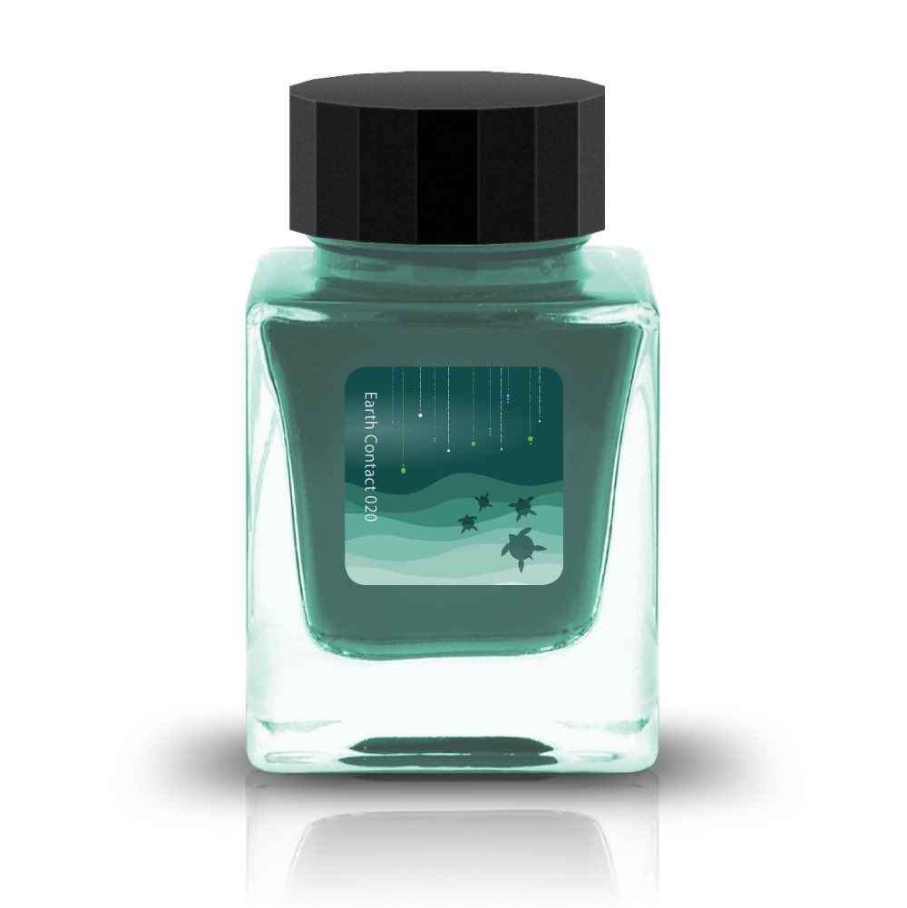 Tono & Lims Ink Bottle - Earth Contact - 020 Jade - 30ml