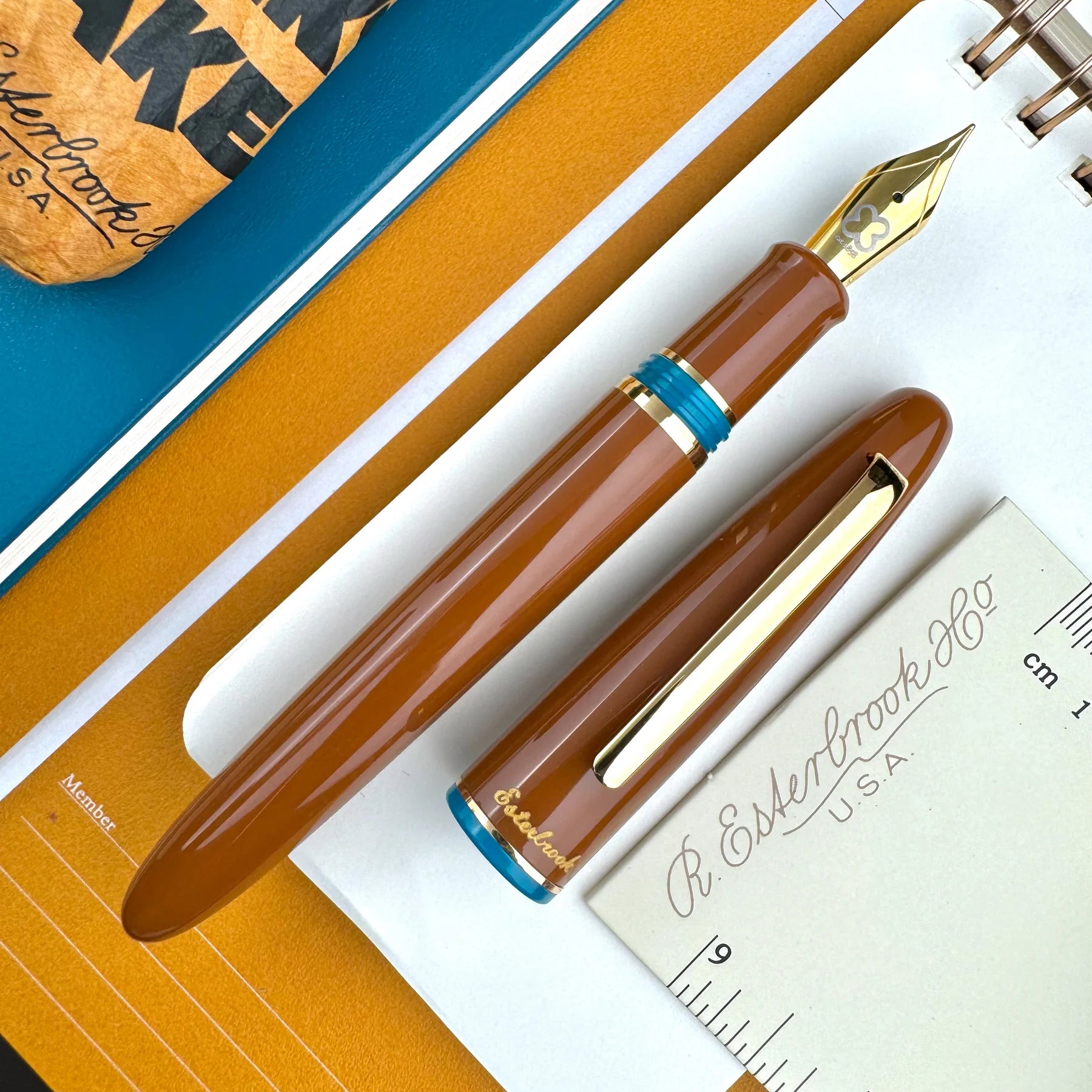 Esterbrook Estie Fountain Pen - Back to the Land - Incredible Rock - Gold Trim