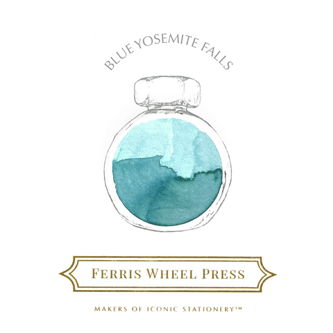 Ferris Wheel Press - Blue Yosemite Falls