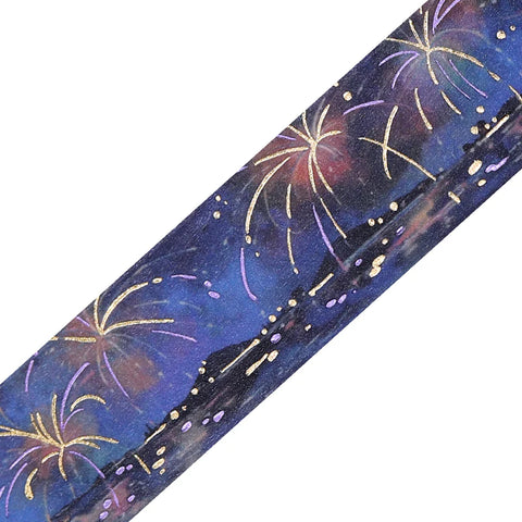 BGM Washi Tape - Foil Stamping - Sky Encyclopedia - Fireworks