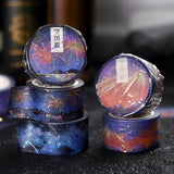 BGM Washi Tape - Foil Stamping - Sky Encyclopedia - Fireworks