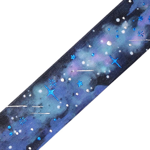 BGM Washi Tape - Foil Stamping - Sky Encyclopedia - Galaxy