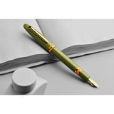 Esterbrook Estie Fountain Pen - Back to the Land - Quirky Leaf - Gold Trim