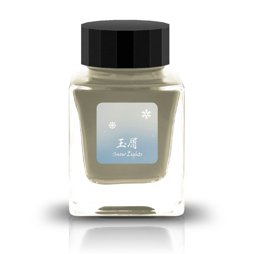 Tono & Lims Ink Bottle - Snow Lights - Season 1 - 玉屑 - Gyokusetsu - 30ml