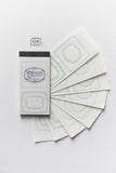 LCN Letterpress Notepad - Retro Frames No.2