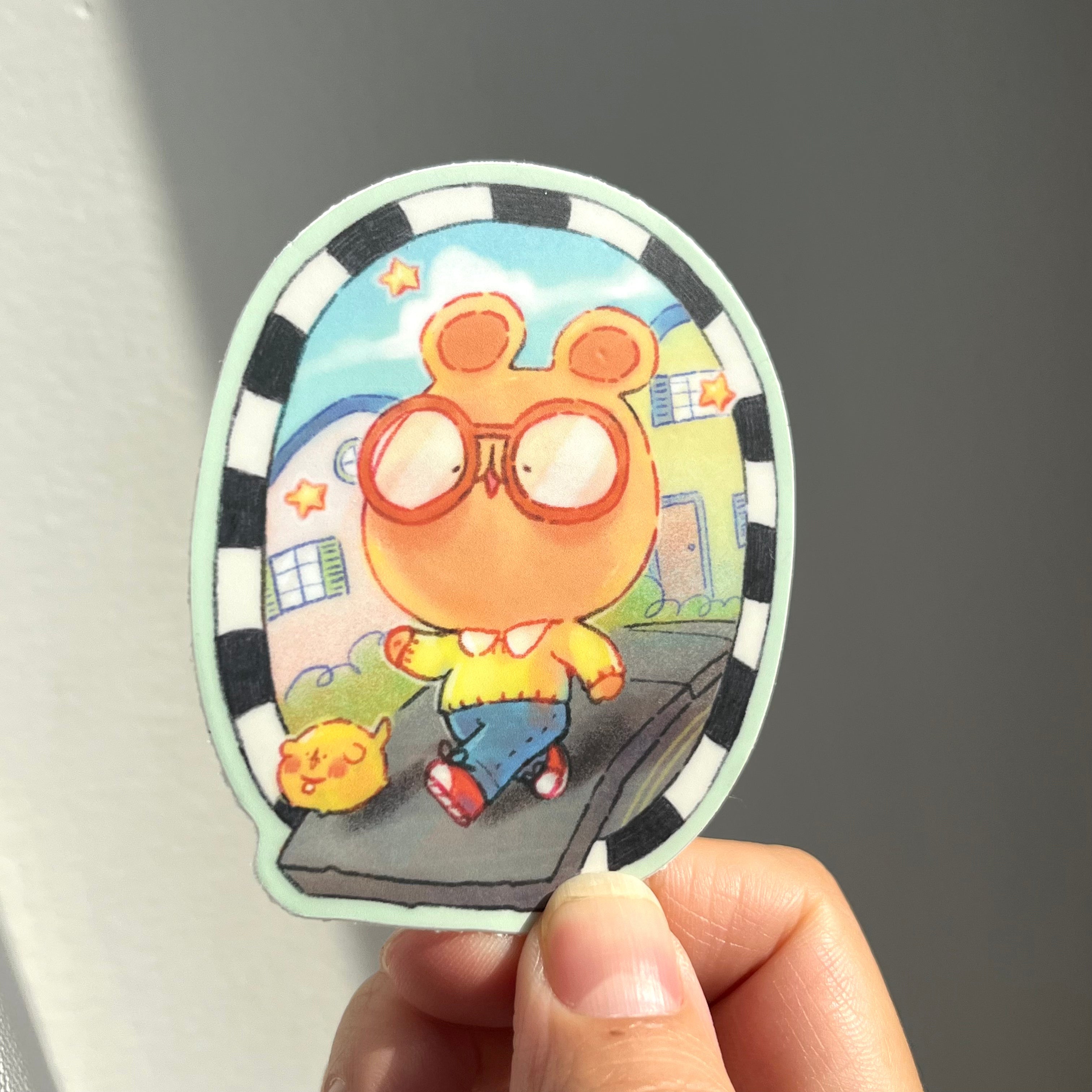 LAZI SOOZ Arthur Sticker