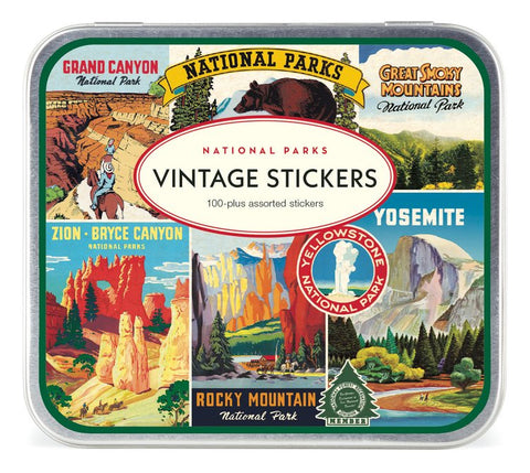 Cavallini - Vintage Stickers - National Parks