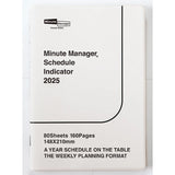 Hightide Diary Minute Manager 2025 - A5