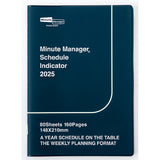 Hightide Diary Minute Manager 2025 - A5