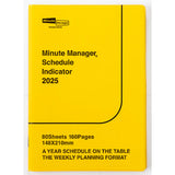 Hightide Diary Minute Manager 2025 - A5