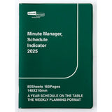 Hightide Diary Minute Manager 2025 - A5