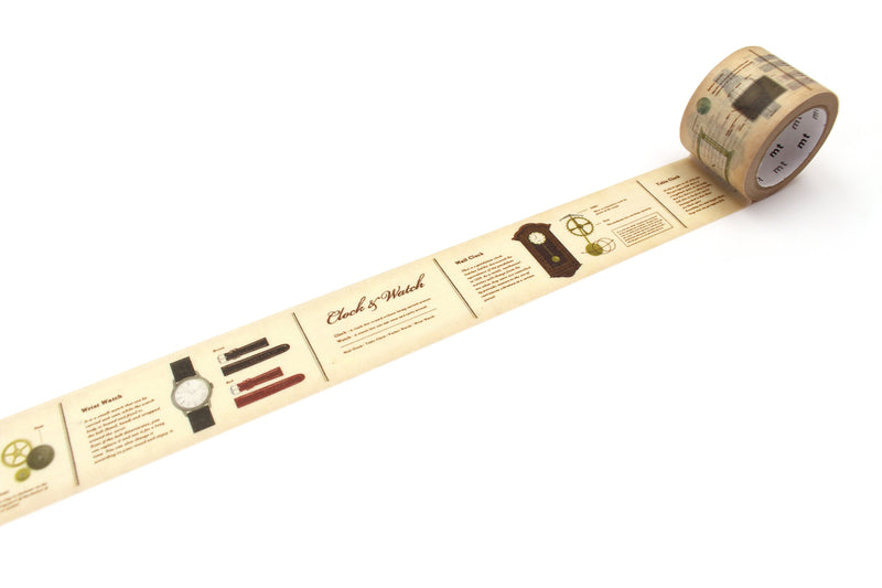 mt Washi Tape - Encyclopedia - Clock