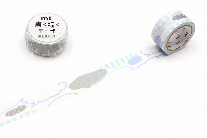 mt Write and Draw Washi Tape - Speech Balloons