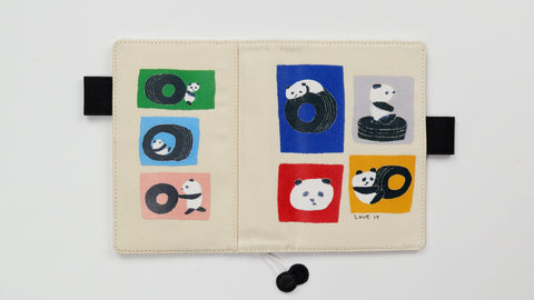 Hobonichi Techo Cover 2024 - Jin Kitamura: Love it (Panda)