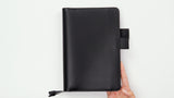 Hobonichi Techo Cousin Cover - Leather: TS Basic - Black