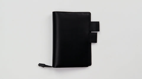 Hobonichi Techo Cover - Leather: TS Basic - Black