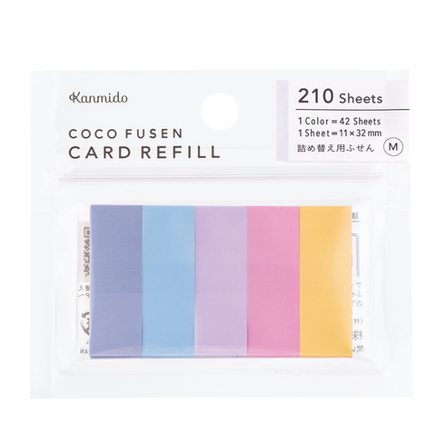 Kanmido - Coco Fusen Card Refill - Medium