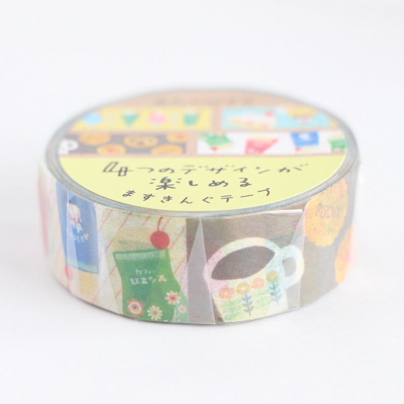 Furukawa From Me Washi Tape - Retro Cafe