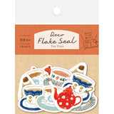 Furukawa Paper Flake Stickers - Tea Time