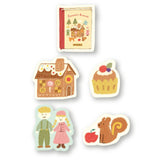 Furukawa Paper Flake Stickers - Sweets House