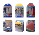 PLUS Mt. Fuji Eraser - Katsushika Hokusai - Set of 3