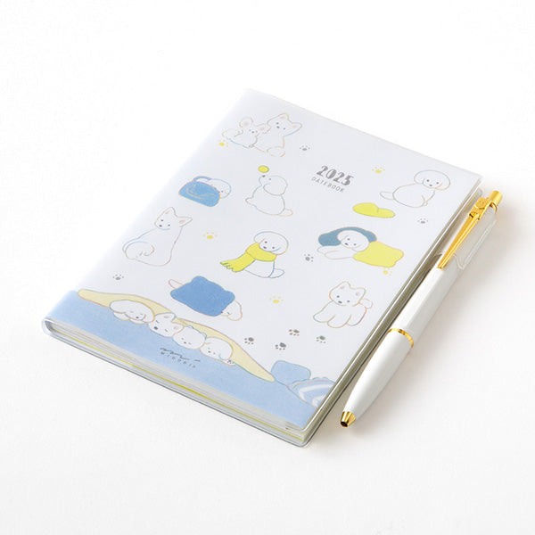 Midori Pocket Diary 2025 - Dog - A6