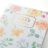 Midori Pocket Diary 2025 - Flowers - A6