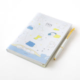 Midori Pocket Diary 2025 - Dog - B6