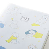 Midori Pocket Diary 2025 - Dog - B6