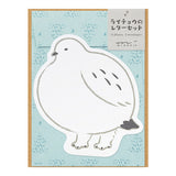 Midori Letter Set Die Cut - Ptarmigan