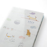 Midori Pocket Diary 2025 - Cat - Mini