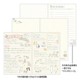 Midori Pocket Diary 2025 - Cat - Mini