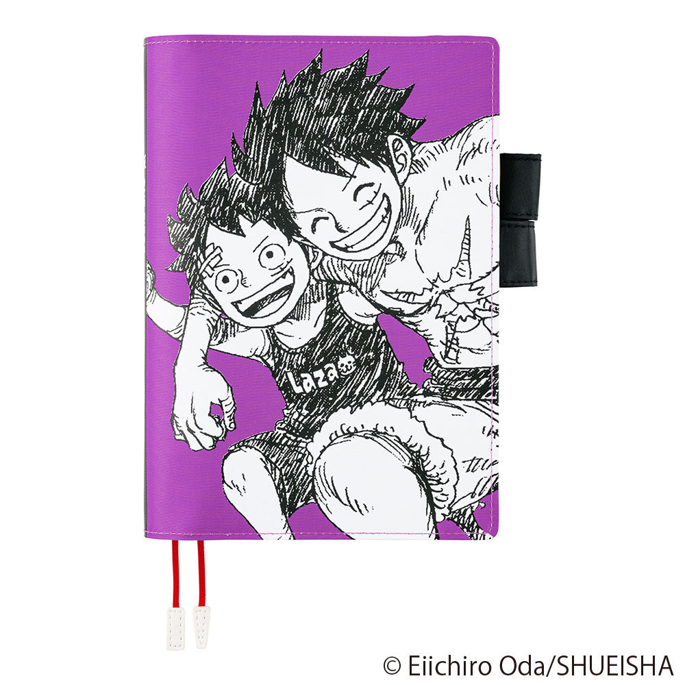 Hobonichi Techo Cousin Cover 2024 - A5 - ONE PIECE magazine: Straw Hat Luffy (Purple)