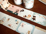 Papier Platz x Nakauchi Waka - Roll Sticky Notes - Bear and Sweets