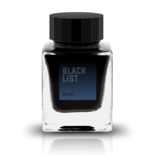 Tono & Lims Ink Bottle - Black List - Blue - 30ml