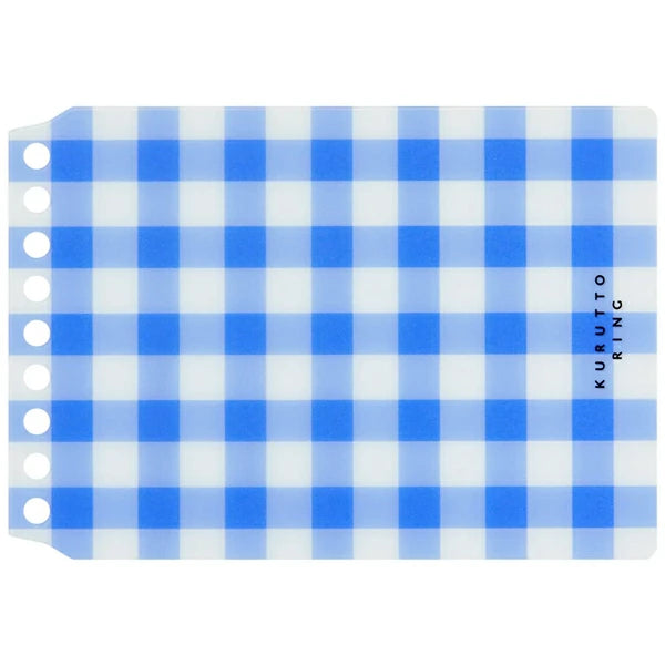 Maruman Kurutto Ring Cover - Plaid