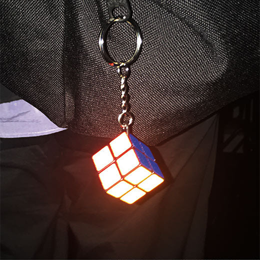 Hightide Reflector Magic Cube Keychain